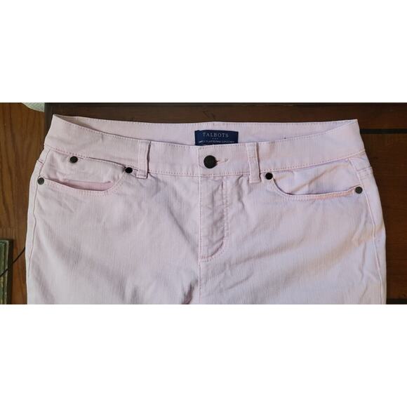 Talbots Womens Pink Slim Ankle Jeans Sz 6 Ladies Pants Stretch Denim - Picture 10 of 11
